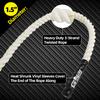 GSE Games & Sports Expert Gym Climbing Rope, Polyester Workout Rope for Indoor/Outdoor and Home Workouts. Great for Climbing Exercises, Strength Training - 10 Feet view 3