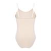 inlzdz Kids Girls One Piece Adjustable Shoulder Straps Ballet Dance Gymnastic Leotard Undergarment Bodysuit Nude 8-10 view 3