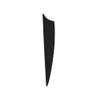 3 inch Arrow Fletching 50pcs Plastic Arrow Vanes Archery Feather for DIY Archery (Black 1) view 4