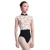 117141048 Adult Chinese Style Collar Lace Ballet Leotard Dance Leotards for Girls Women (Black, M 165) view 1