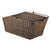 KLICKfix Unisex  Adult's Hinterradkorb-2128051940 Rear Wheel Basket, Black, 44x24x20cm view 1