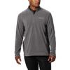 Columbia Mens Klamath Range II Half Zip Fleece Jacket, City Grey/Shark, 2X view 1