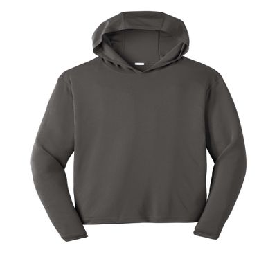 SPORT-TEK PosiCharge Competitor Hooded Pullover Iron Grey