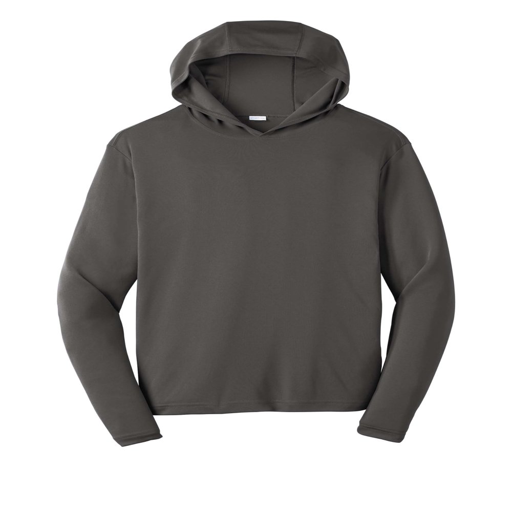 SPORT-TEK PosiCharge Competitor Hooded Pullover Iron Grey