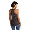 District Women's V.I.T Gathered Back Tank XS Heathered Charcoal view 2