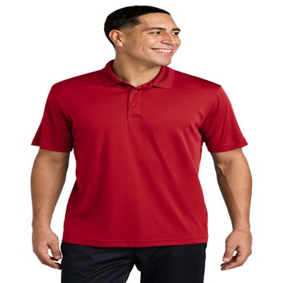 SPORT-TEK Unisex PosiCharge Competitor Polo, True Red, 2XL