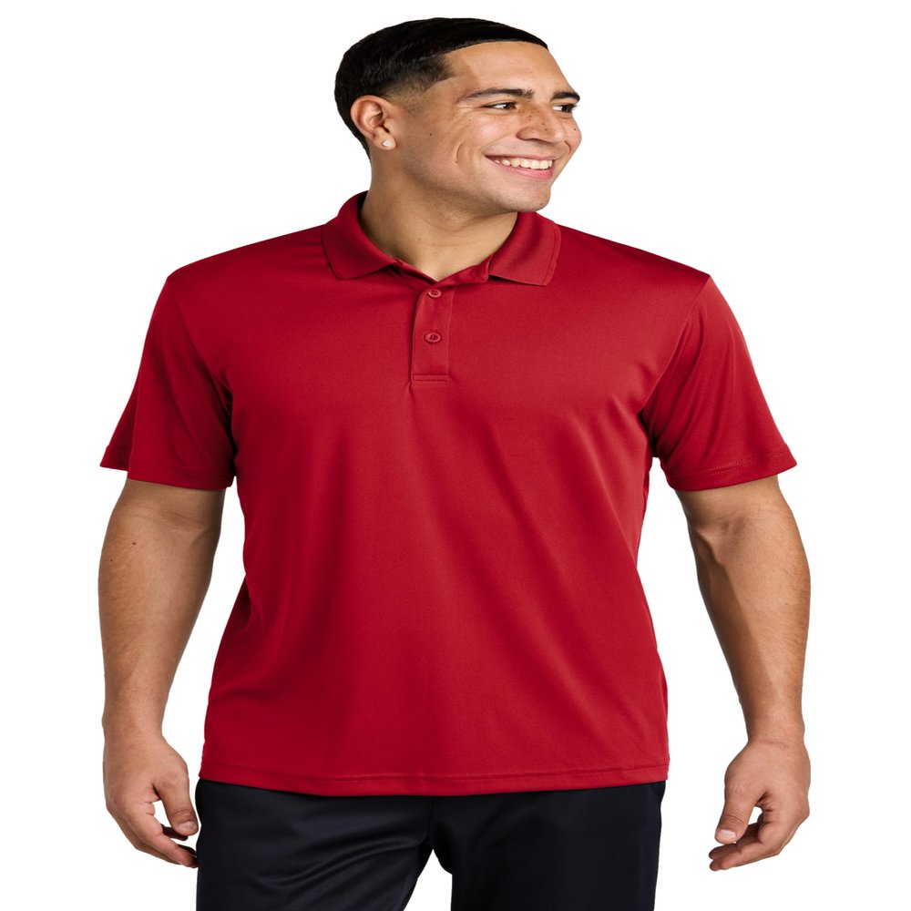 SPORT-TEK Unisex PosiCharge Competitor Polo, True Red, 2XL