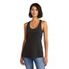 District Women's V.I.T Gathered Back Tank M Black view 1