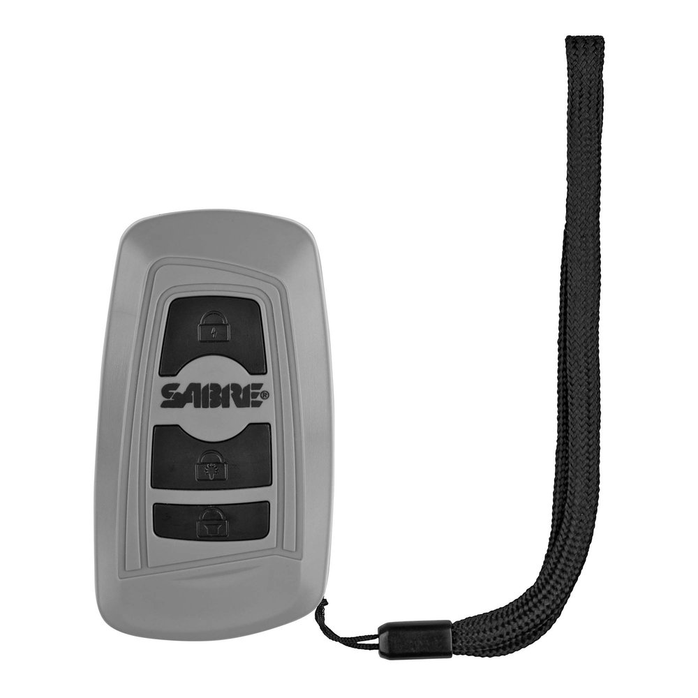 SABRE Compact Stun Gun, Flashlight & Personal Alarm Rechargeable 3-in-1 Personal Safety Tool w/ Wrist Strap for Quick Access
