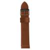1302 20mm, 22mm Men's Leather Watch Band with Quick Release Pin - Vegetable Tanned Leather Strap - Easy to Switch, No Tools Needed, Italian Leather Band (22mm, Chestnut/Black Buckle) view 2