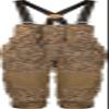 Drake Waterfowl Men's HydroHush Midweight Waterproof Bib with Agion Active XL Technology, Mossy Oak Bottomland, Small view 1