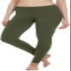 Thermajane Long Johns for Women - Thermal Leggings for Women, Fleece Lined Thermal Underwear Bottoms (2X-Large, Olive Green) view 1
