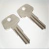 Ilco 2 Cut Keys for Thule Roof Rack Lock Ski Rack Bicycle Hauler Kayak Carrier Boat. for Locks Stamped from N051 to N100 Just Check Your Locks and Match Your Number. (N083) view 1