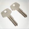 Ilco 2 Cut Keys for Thule Roof Rack Lock Ski Rack Bicycle Hauler Kayak Carrier Boat. for Locks Stamped from N051 to N100 Just Check Your Locks and Match Your Number. (N075) view 1