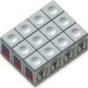 Silver Cup SC-12-PEWTER Chalk Dozen Box, Pewter view 1