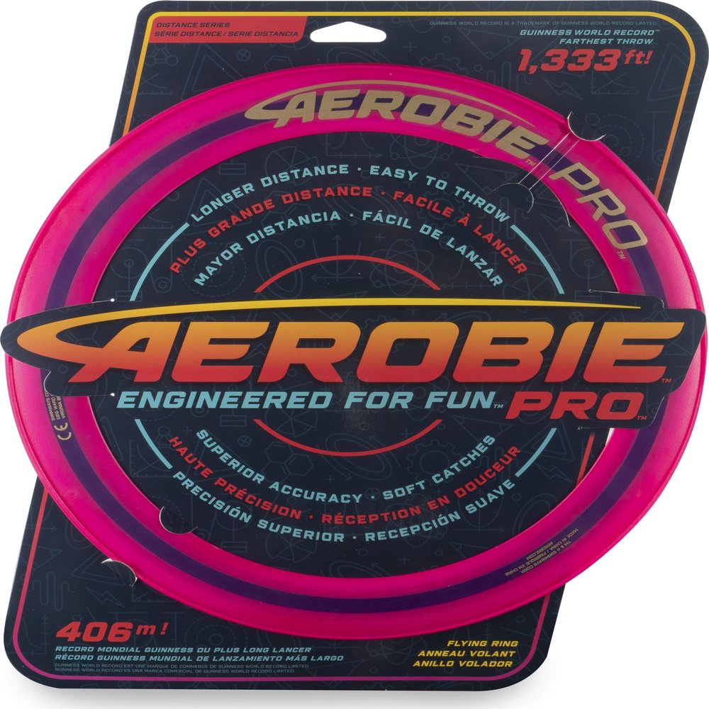 Spin Master Accesorio Acutico Aerobie Pro Ring, Color Amarillo