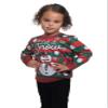 Faux Real Kids Sublimated Toddler Faux Holiday Long Sleeve T-Shirt, Let it Snow, 3T view 1