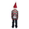 Faux Real Kids Sublimated Toddler Faux Holiday Long Sleeve T-Shirt, Let it Snow, 3T view 2
