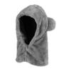 Baby Kids Warm Winter Hat and Scarf Set Cute Thick Plush Earflap Hooded Animal Ears Hat Infinity Scarf Beanie Skull Cap Neck Warmer Snood Loop Scarves for Toddlers Children Girls Boys Age 6-24 Months view 3