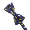 Carahere Boys Bow Ties Handmade Adjustable Pre-Tied Pattern Bow Ties For Kids Blue Green Yellow view 3