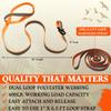 MULTUS: Deer Drag Harness Quick and Easy to Use Hunting Gear Dual Harness Deer Drag, Reflective Deer Dragger for Antelope, Deer, Elk and Other Game Animals, Hunting Gear for Men Women view 4