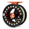 M MAXIMUMCATCH Maxcatch ECO Pre-Loaded Fly Fishing Reel Aluminum Body with Fly Line, Backing, Leader(3/4wt 5/6wt 7/8wt) (Black ECO Reel with Line, 5/6 wt) view 1