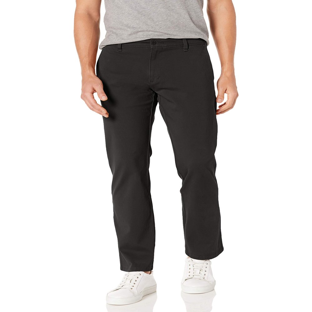 Dockers Men's Straight Fit Ultimate Chino With Smart 360 Flex (Regular and Big & Tall), Steelhead, 38W x 30L