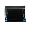 Better Display Cases Acrylic Double Mini - Miniature (not Full Size) Football Helmet or Mini Goalie Mask Display Case with Mirror Case, Black Risers, Black Base and WallMount (A019-BR) view 4