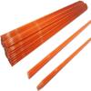 The ROP Shop Pack of 200 Snow Poles 48 inches Long, 1/4 inch, Orange, Fiberglass, Flexible view 1