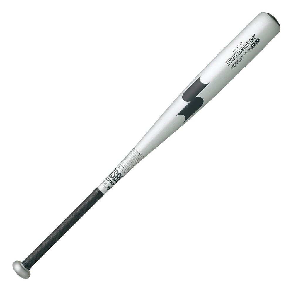 SSK SBB4000 Baseball Soft Bat, Metal, Skybeat 31K RB, NB Silver x Black, 32.7 inches (83 cm)