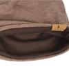 VECRY Men Oversized Slouch Beanie Large Skullcap Knit Hat (Brown) view 3