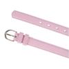 CTM Kid's Leather 1 inch Basic Dress Belt, Xlarge, Light Pink view 2