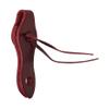 Amish USA Horse Tack Western Horse Tack Latigo Red Leather Slobber Straps 975L2000 view 3