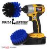 Marine Cleaning Brush Set - Boat Scrubbing Accessories - Aquatic Cleaning Brushes - Hull Cleaner Brush Tool Kit - Spinning Drill Powered Scrubbing Kit - Barnacles Blasting Brushes - Tank Cleaner view 4