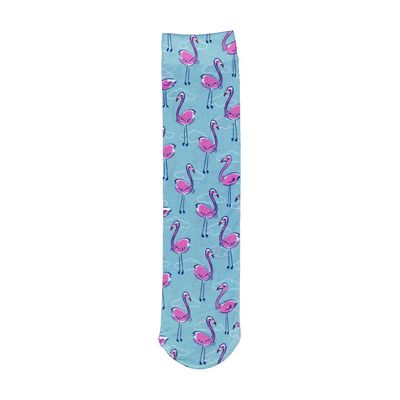Ovation Kid's Zocks Boot Socks (Flamingos and Pearls)