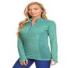 SAT1001 Teal S/M Seamless Active Tops view 2