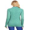 SAT1001 Teal S/M Seamless Active Tops view 4