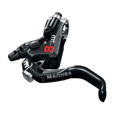 Magura MT8 Pro Disc Brake Master Cylinder Assembly, 1-Finger HC Lever with BAT Adjustment, Black