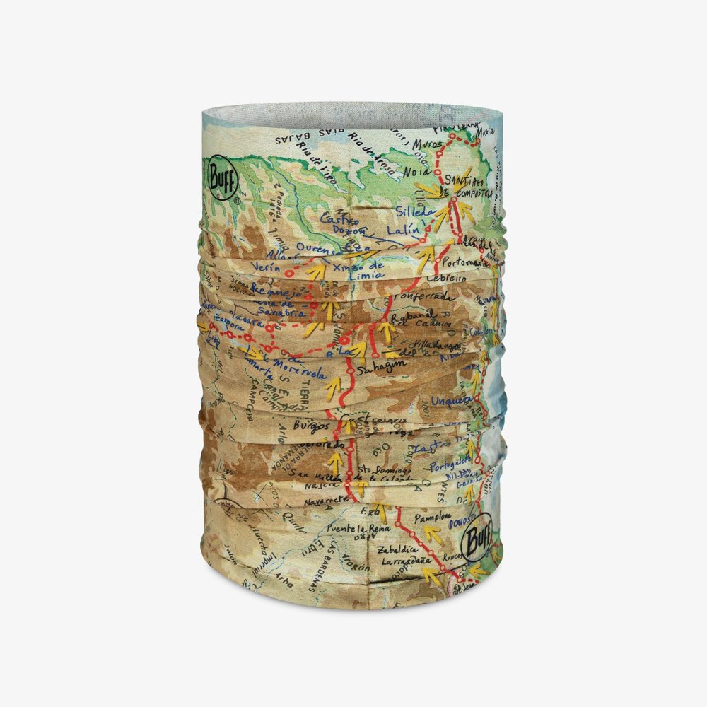 Buff Camino DE Santiago COOLNET UV Plus Tubular Headwear GEO Multi