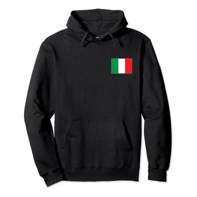 Flag Italia Hoodie Pocket Flags Italy Hooded Italian Jacket
