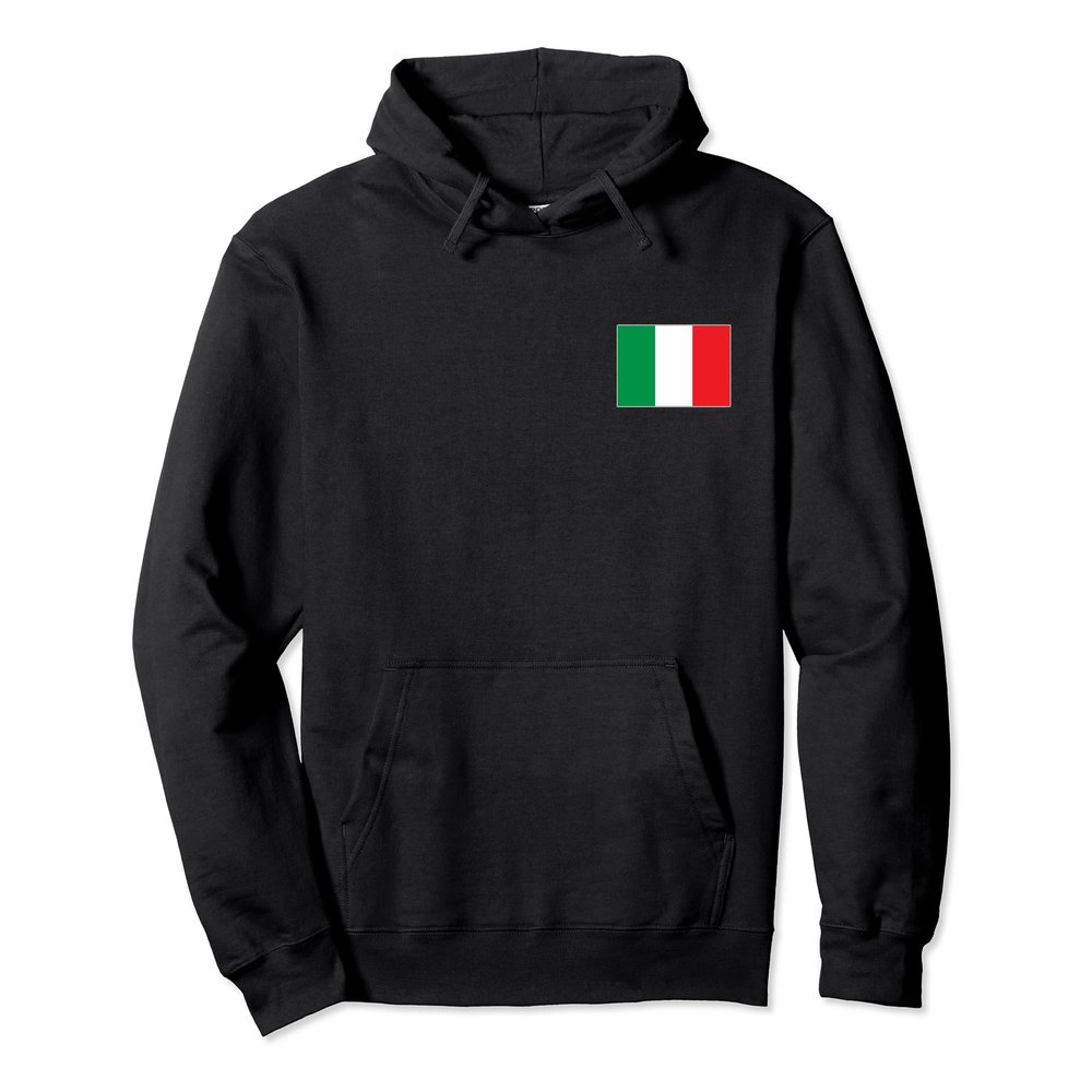 Flag Italia Hoodie Pocket Flags Italy Hooded Italian Jacket