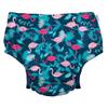 Green Sprouts Girls Swim Diaper Navy Flamingo's-6 Months view 1