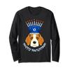 Beagle Menorah Hat Hanukkah Chanukah Long Sleeve view 1