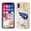 Prime Brands Group Cell Phone Case for Apple iPhone Xs/X - White/Gold - NFL Licensed Tennessee Titans view 1