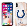 Prime Brands Group Cell Phone Case for Apple iPhone Xs/X - White/Rose Gold - NFL Licensed Indianapolis Colts view 1