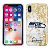 Prime Brands Group Cell Phone Case for Apple iPhone Xs/X - White/Gold - NFL Licensed Seattle Seahawks view 1