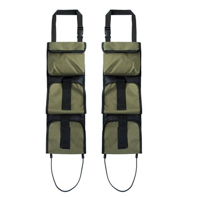 UNISTRENGH High Performance Hunting Gear Back Seat Gun Sling Holder Universal Fit for Truck SUV Car Shooting Accessories (Army Green)