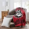 Northwest NCAA Georgia Bulldogs Unisex-Adult Raschel Throw Blanket, 50" x 60", Alumni view 2