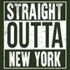 Straight Outta New York - New York Football T Shirt - 2X-Large - Forest view 2