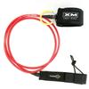 XM SURF MORE Regular 8ft Surfboard Leash with Power Clip Quick Release Upgrade, Cord Thickness (.270in), Key Pocket, Unbreakable Swivels, Detachable Railsaver, Made in USA view 1